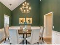 Elegant dining room featuring chandelier, and sophisticated decor at 2918 Arbor Creek Ln, Atlanta, GA 30340