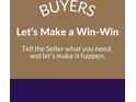 Advertisement stating “Let’s Make a Win-Win” and “Tell the seller what you need and let’s make it happen” at 216 Haralson Ne Ln, Atlanta, GA 30307