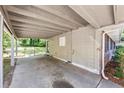 Spacious carport providing covered parking and additional storage space at 190 Sunrise Cir, Riverdale, GA 30274