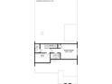 Upstairs floor plan featuring bonus room, stairs, bath, and walk in closet space at 1363 Cedarcrest Blvd, Acworth, GA 30101