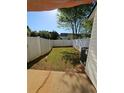 A fully fenced backyard provides security, privacy, and outdoor enjoyment at 5897 Strathmoor Manor Cir, Lithonia, GA 30058