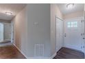 Inviting entryway with new vinyl floors, leading to additional rooms at 1363 To Lani Farm Rd, Stone Mountain, GA 30083