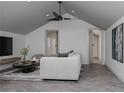 Comfortable living area with vaulted ceilings and stylish decor at 995 Sw Sparks St, Atlanta, GA 30310