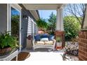 Cozy front porch featuring comfortable seating, providing a relaxing outdoor living space at 414 Pensdale Rd, Decatur, GA 30030