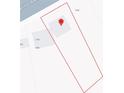 Property map outlining the boundaries of the lot and the location of the home at 1254 Campbellton Sw Rd, Atlanta, GA 30310