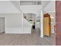 Bright foyer with hardwood floors, high ceilings, and a view of the staircase at 3463 Chastain Glen Ne Ln, Marietta, GA 30066