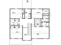 Second floor layout includes a Primary suite, three additional bedrooms, and a laundry room at 496 Charleston Pl, Villa Rica, GA 30180