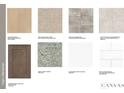 Display of flooring, carpets, granite countertops, and cabinet and tile finishes at 4191 Brindle Pl, Loganville, GA 30052