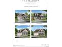 Multiple exterior elevations showcase varied architectural styles and finishes of the available home models at 2381 Siskin Square Rd, Duluth, GA 30096