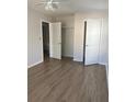 Spacious bedroom with new flooring, closet and doorways in a neutral color palette at 1304 Old Coach Sw Rd, Marietta, GA 30008