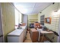 Well-lit room with shelves and boxes for storage purposes at 5607 Stonington Trace Pkwy, Stone Mountain, GA 30087