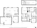 Detailed floor plan showcasing the layout of the home at 174 Riverwood Dr, Dallas, GA 30157