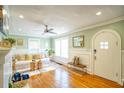 Cozy living room with hardwood floors and abundant natural light at 98 Chappell Nw Rd, Atlanta, GA 30314