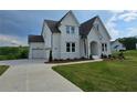 Lovely two-story home with attached garage and manicured green lawn at 6490 Mockingbird Rd, Cumming, GA 30028
