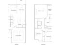Detailed floor plan showcasing a spacious layout with a 2-car garage, open kitchen, bedrooms, and Gathering room at 2815 Habibi Ct, Buford, GA 30519
