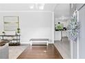Bright entryway featuring hardwood floors and stylish decor at 2337 Elmwood Se Cir, Atlanta, GA 30339