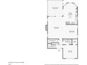 First floor layout featuring the Gathering room, kitchen, dining room, bathroom, and bedroom at 424 Melrose Ave, Decatur, GA 30030