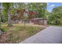 A charming single-story home with a brick exterior and a well-manicured lawn and mature trees at 1528 Alder Sw Ln, Atlanta, GA 30311