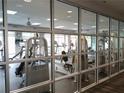 Well-equipped gym with modern equipment and large windows for natural light at 711 Cosmopolitan Ne Dr # 123, Atlanta, GA 30324