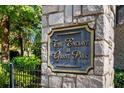 Stone monument sign for The Enclave at Grant Park community at 718 Province Se Pl, Atlanta, GA 30312
