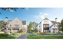 Beautifully designed homes with modern architecture and lush landscaping creating a welcoming curb appeal at 1585 S Ponce De Leon #13 S Ave, Atlanta, GA 30307
