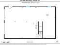 Floor plan showcasing the layout of the basement area, including the garage at 379 Villa Rosa Way, Temple, GA 30179