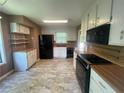 Kitchen with stainless steel appliances, and modern countertops at 2971 Cedar Mill Xing, Acworth, GA 30102
