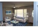 Staged living room featuring modern furniture and a bright, welcoming atmosphere at 257 E Simon Nw Ter, Atlanta, GA 30318