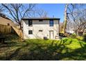 View of the backyard featuring a grassy area at 1051 Curran Nw St, Atlanta, GA 30318