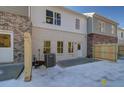 Cozy backyard patio with a fence providing a private outdoor space at 4517 Twinberry Dr, Powder Springs, GA 30127