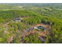 Two secluded homes surrounded by a lush forest at 281 Abbott Dr, Canton, GA 30114