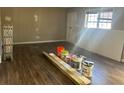 Open-concept living room with new vinyl flooring and natural light, ready for customization at 1151 Rankin St # 7A, Stone Mountain, GA 30083