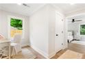 Bright office space with wood floors, natural light, and neutral paint at 2260 Old Spring Se Rd, Smyrna, GA 30080