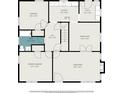 This floor plan shows the layout of the home, including the rooms, dimensions, and flow at 212 South Se Ave, Marietta, GA 30060