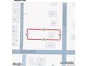 This property map highlights the lot dimensions of the property with street and neighborhood context at 212 South Se Ave, Marietta, GA 30060