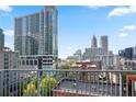 Breathtaking city view from the balcony of this high-rise apartment at 860 Peachtree Ne St # 904, Atlanta, GA 30308