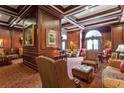 Traditional library with rich wood finishes and classic furnishings at 199 14Th Ne St # 710, Atlanta, GA 30309