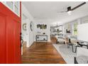 Bright entryway featuring hardwood floors and an open floor plan at 540 Atwood Sw St, Atlanta, GA 30310