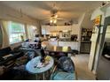 Functional kitchen with white cabinets, ample counter space, and natural light at 2539 Dogwood Hills Ct, Austell, GA 30106
