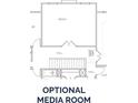 Optional media room located on the 3rd floor at 3268 Lions Ruby Ln, Atlanta, GA 30349