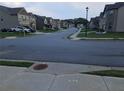 Street view featuring well-maintained homes and landscaping with smooth asphalt roadway at 221 Eleanora Way, Loganville, GA 30052