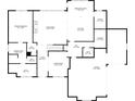 Detailed first floor plan at 180 Paislee Park (Lot #9 Paislee Park) Dr, Fayetteville, GA 30215