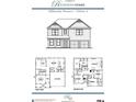 Detailed floor plan showcasing the layout of this Rockhaven home in the Hillbrooke Preserve community at 115 Maplewood Ln, Conyers, GA 30094