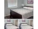 Cozy bedroom with a comfortable bed, closet, and soft natural light through window blinds at 3796 Kensingwood Trce, Decatur, GA 30032