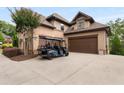 Attached two-car garage and golf cart at 580 Grimsby Ct, Suwanee, GA 30024