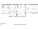 Layout of the home and detached garage, including living spaces and room dimensions at 263 Austin Rd, Stockbridge, GA 30281