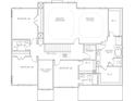 Second floor layout featuring a Primary suite with sitting area, three additional bedrooms, laundry, and three bathrooms at 3272 Lions Ruby Ln, Atlanta, GA 30349