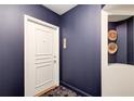 Apartment door with modern paint and architectural design at 199 14Th St # 409, Atlanta, GA 30309