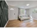 Bright living room with modern paneling and lots of natural light at 1786 Richard Ne Rd, Conyers, GA 30012
