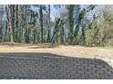 Picture of the backyard featuring an elevated retaining wall at 1038 Seven Springs Cir, Marietta, GA 30068